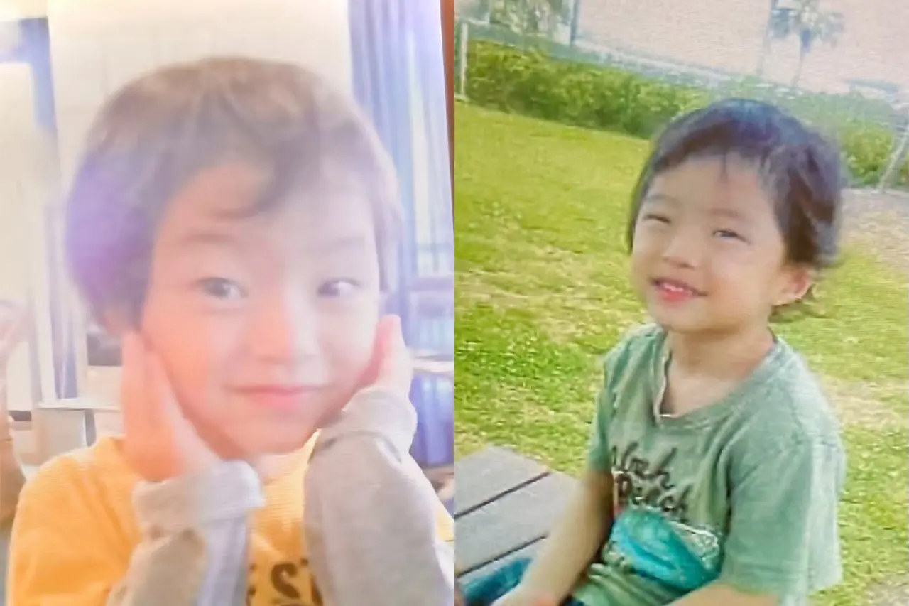 子どもの頃の一王くんの写真